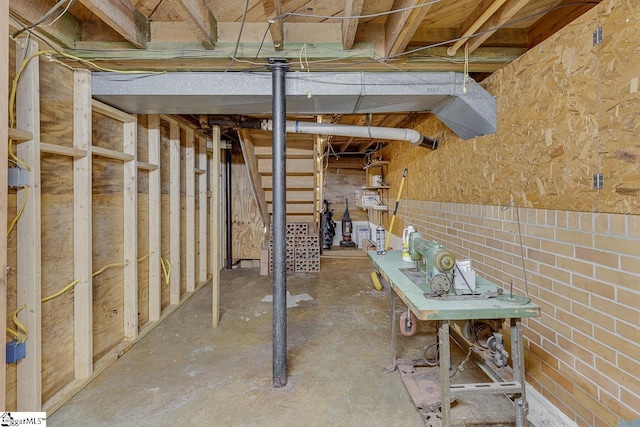 129 Canty Way, Gaffney, SC 29341 - view of unfinished basement