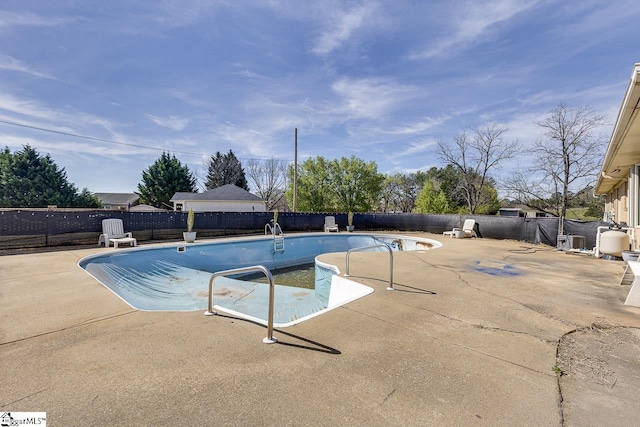 129 Canty Way, Gaffney, SC 29341 - view of swimming pool featuring a fenced in pool, a patio, and a fenced backyard