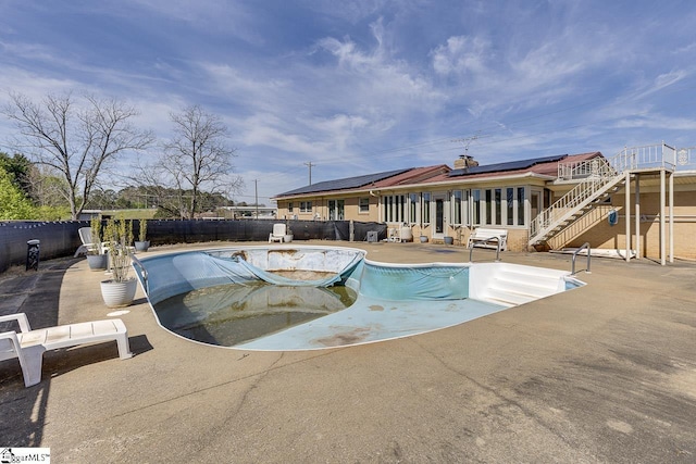 129 Canty Way, Gaffney, SC 29341 - view of swimming pool featuring a patio, a fenced backyard, and a fenced in pool