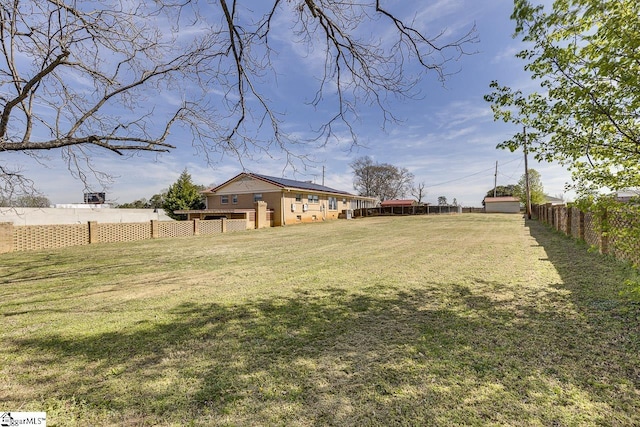 129 Canty Way, Gaffney, SC 29341 - view of yard with a fenced backyard
