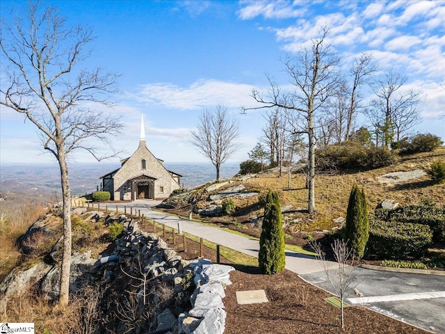 view of community