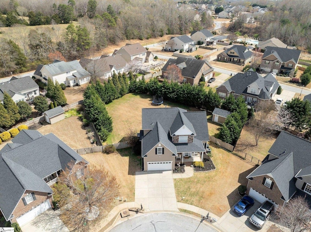 39 Santee Ct, Simpsonville, SC 29680 - bird's eye view with a residential view