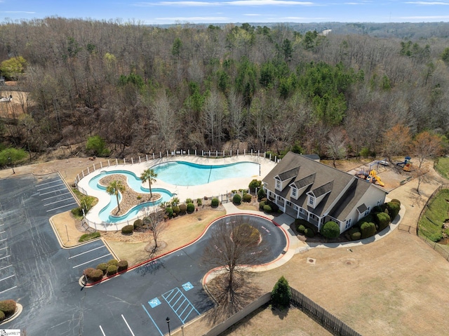 39 Santee Ct, Simpsonville, SC 29680 - drone / aerial view with a view of trees