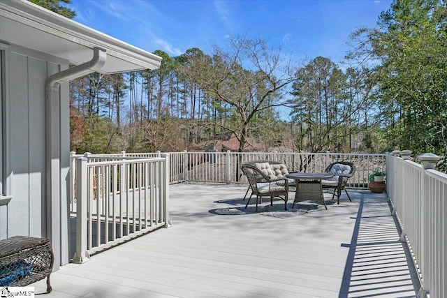 545 Long Reach Dr, Salem, SC 29676 - wooden deck with outdoor lounge area