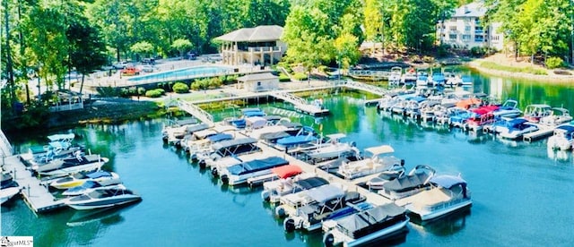 545 Long Reach Dr, Salem, SC 29676 - birds eye view of property featuring a water view