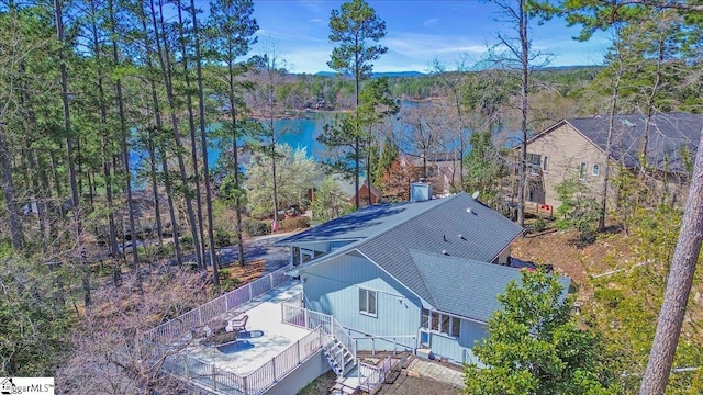545 Long Reach Dr, Salem, SC 29676 - birds eye view of property with a wooded view