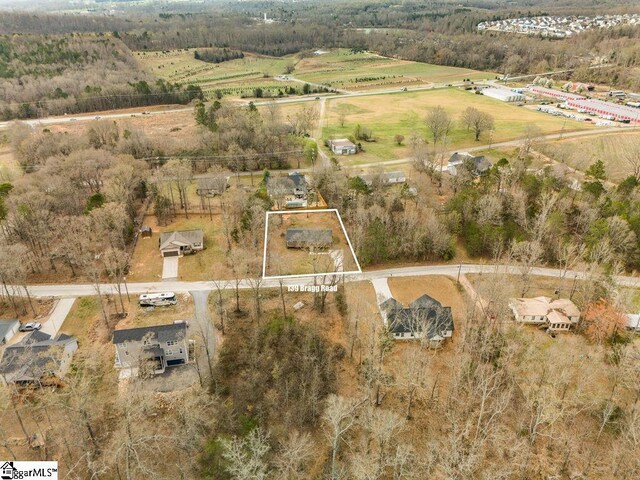 139 Randolph Ct, Woodruff, SC 29388 - aerial view with a rural view