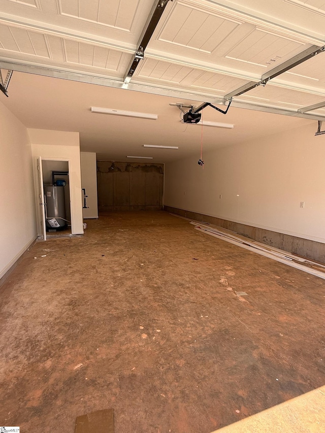 35 Leander Dr, Greer, SC 29651 - garage with a garage door opener and water heater