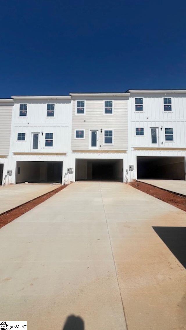35 Leander Dr, Greer, SC 29651 - view of front of property with an attached garage and driveway