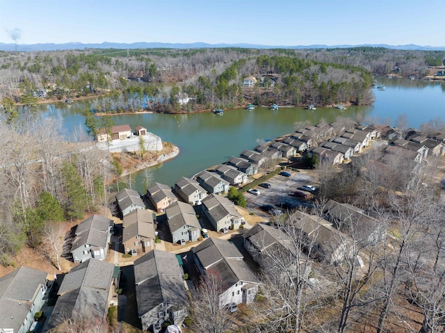 1230 Melton Rd Unit 101, West Union, SC 29696 - drone / aerial view with a residential view and a water view