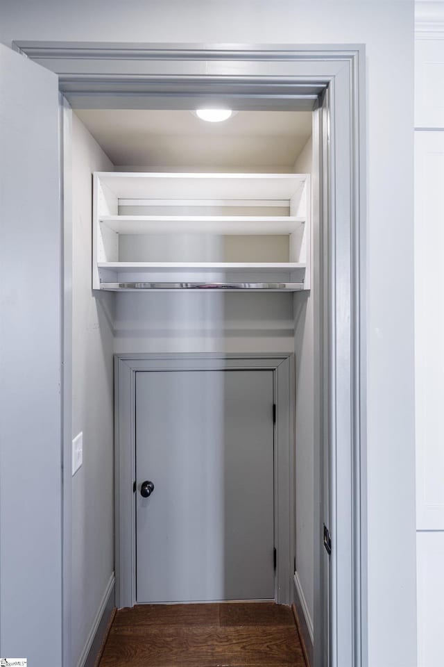view of closet