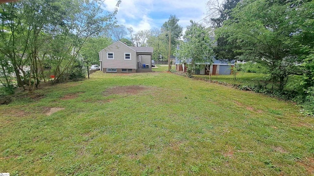 view of yard