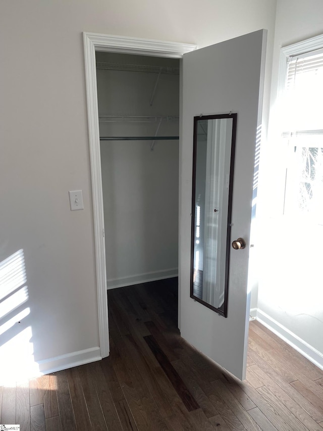 view of closet