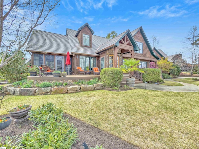 511 Palmer Way, Sunset, SC 29685 - view of front facade with a front yard