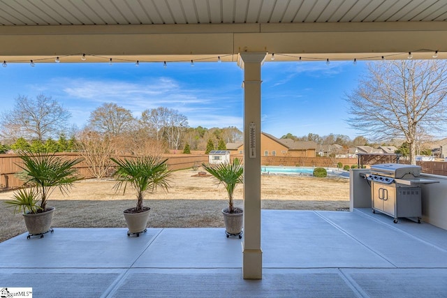 105 Cooper Oaks Ct, Simpsonville, SC 29681 - view of patio / terrace with a fenced backyard