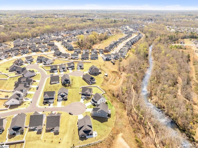 birds eye view of property featuring a residential view