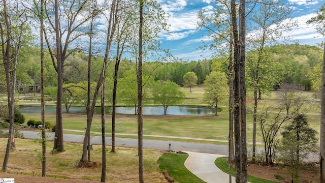 241 Sliding Rock Rd, Pickens, SC 29671 - water view featuring a golf club