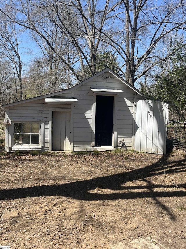 1273 Powerhouse Rd, Ware Shoals, SC 29692 - view of outdoor structure with an outdoor structure