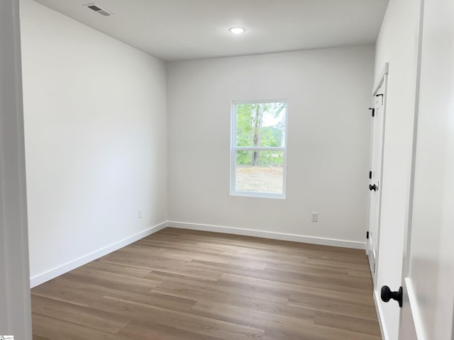 732 Corn Mill Rd, Cowpens, SC 29330 - spare room featuring light wood finished floors, recessed lighting, and baseboards