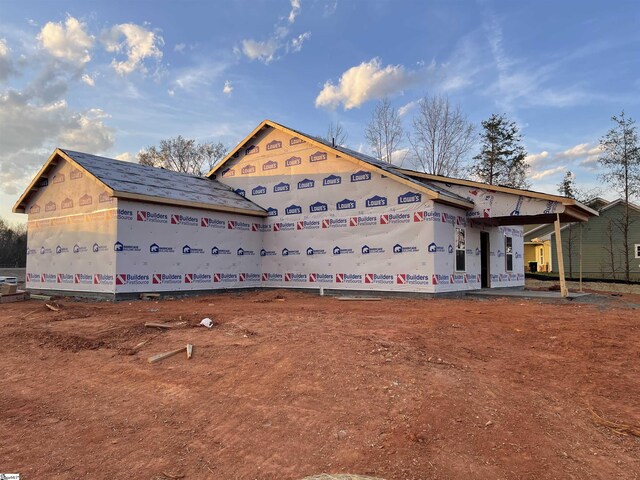 view of side of home