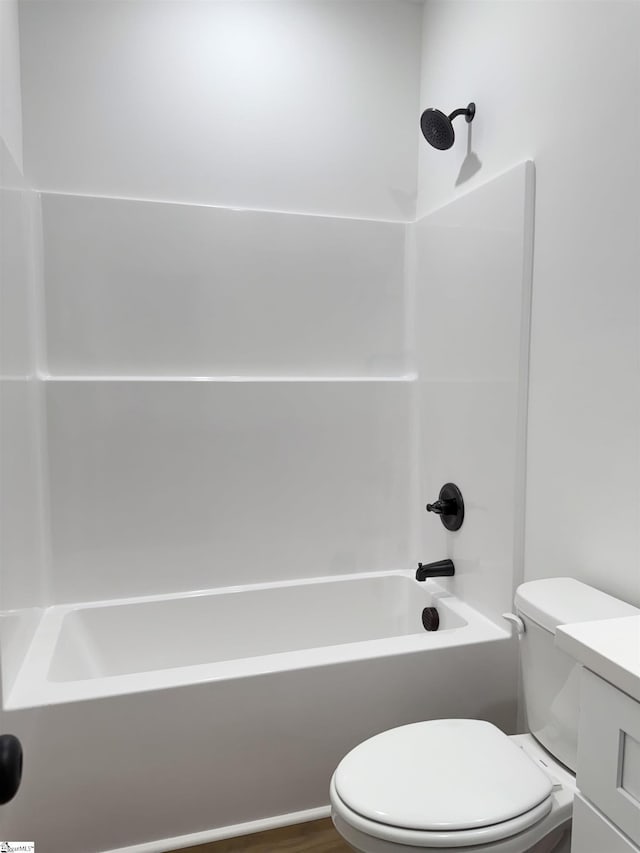 732 Corn Mill Rd, Cowpens, SC 29330 - full bath featuring toilet, shower / bath combination, and vanity