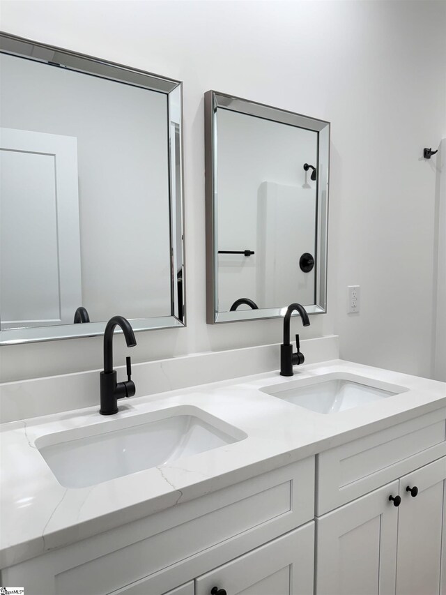 732 Corn Mill Rd, Cowpens, SC 29330 - bathroom featuring double vanity