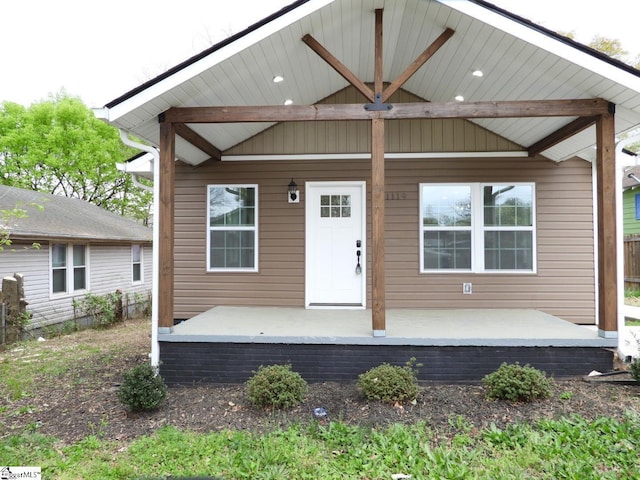 1119 First Ave, Greenville, SC 29611 - view of front of home with a porch