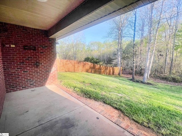 410 Airdale Ln, Simpsonville, SC 29680 - view of patio featuring fence