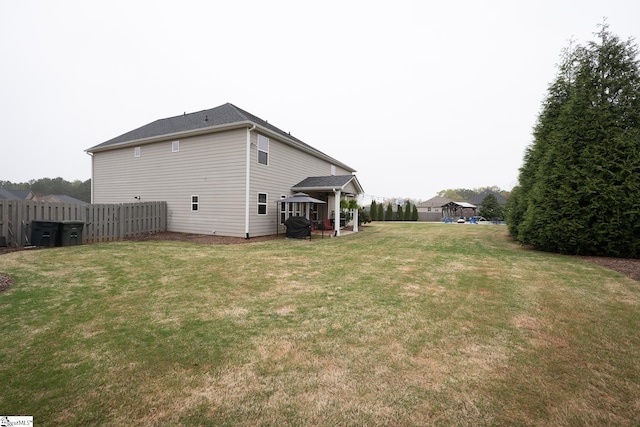313 Rosendale Way, Simpsonville, SC 29681 - rear view of property with a yard and fence