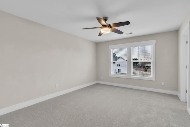 308 Kelby St, Travelers Rest, SC 29690 - unfurnished room featuring a ceiling fan, light carpet, and baseboards