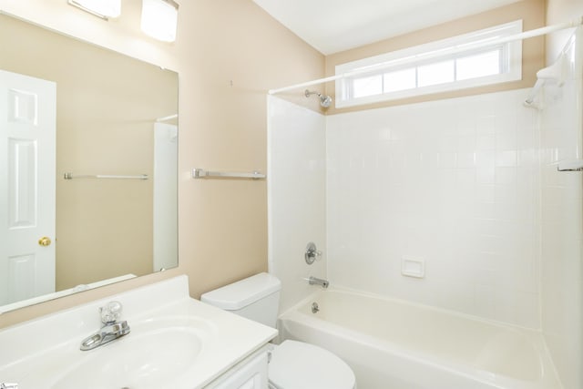 213 Lexington Place Way, Greenville, SC 29615 - full bath featuring toilet, vanity, and  shower combination