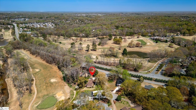 202 Mornington Ct, Simpsonville, SC 29681 - aerial view featuring a view of trees