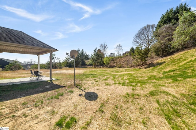 view of yard