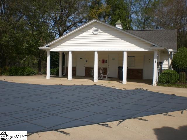 view of pool featuring a patio, fence, and a fenced in pool