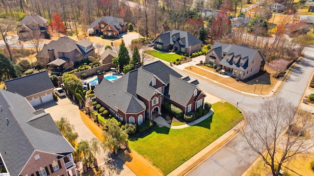 100 Breeds Hill Way, Greer, SC 29650 - bird's eye view with a residential view