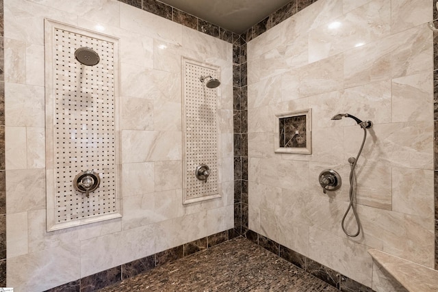 100 Breeds Hill Way, Greer, SC 29650 - bathroom featuring tiled shower
