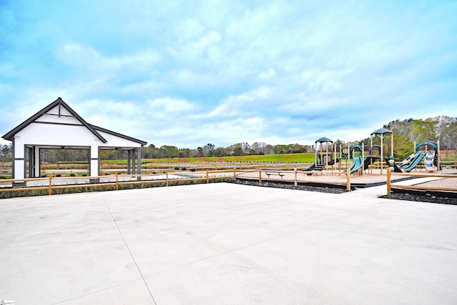 317 Encampment Blvd, Simpsonville, SC 29681 - view of community jungle gym