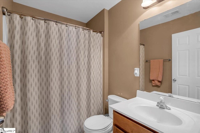513 Rio Grande Pl, Simpsonville, SC 29680 - full bath with visible vents, toilet, and vanity