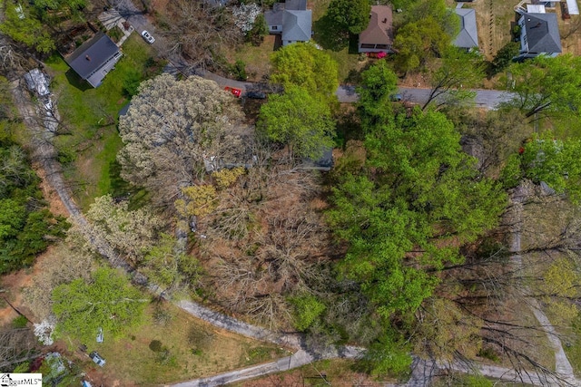 123 Cobb St, Easley, SC 29640 - birds eye view of property