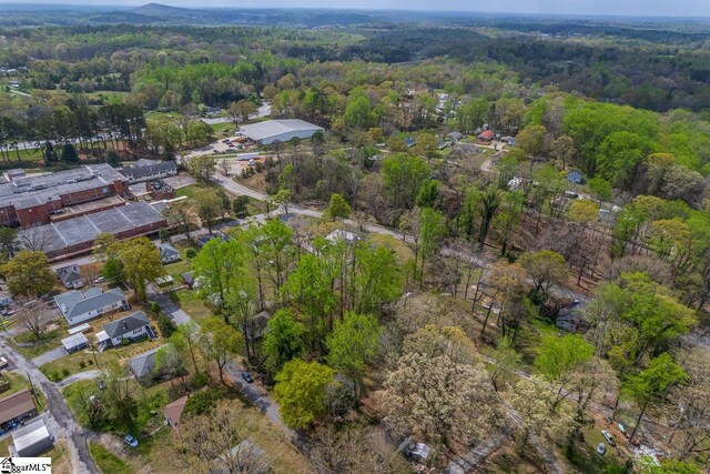 123 Cobb St, Easley, SC 29640 - bird's eye view with a forest view