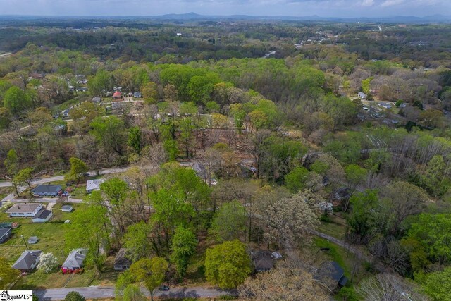 123 Cobb St, Easley, SC 29640 - aerial view featuring a forest view