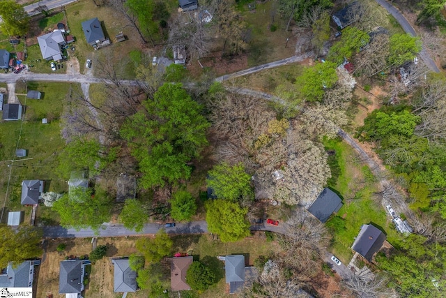 123 Cobb St, Easley, SC 29640 - birds eye view of property featuring a residential view