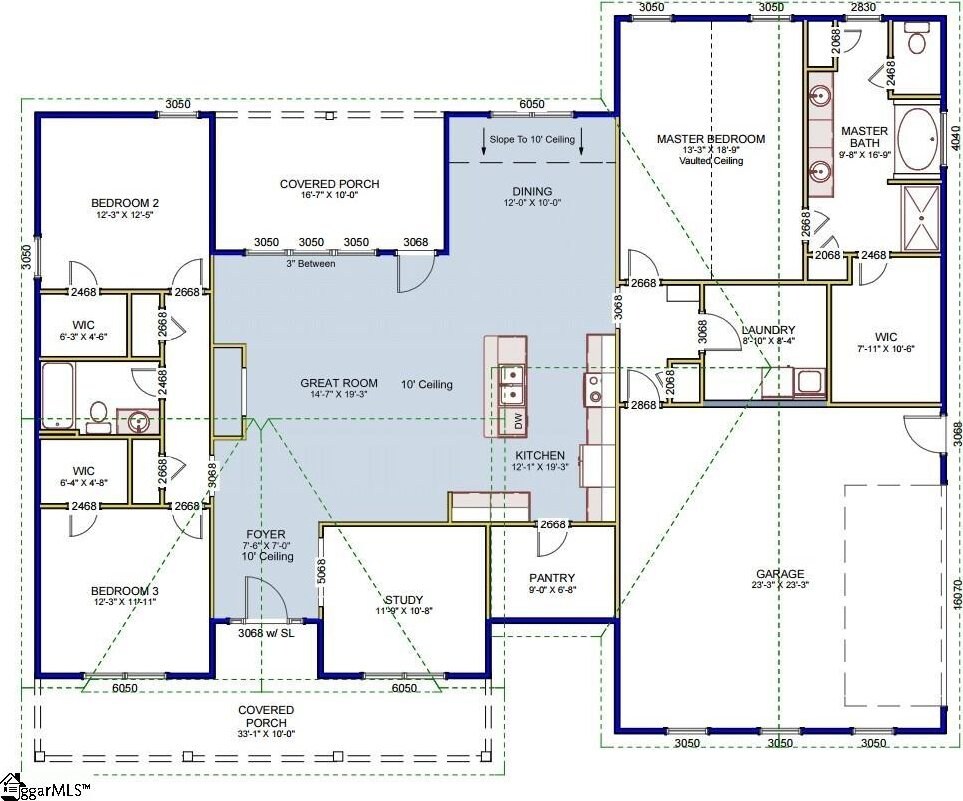 1746 Fish Camp Rd, Chesnee, SC 29323 - floor plan