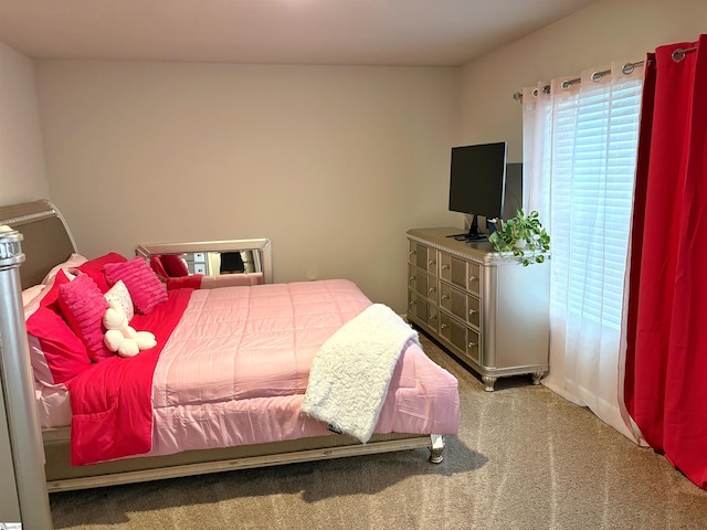 bedroom with carpet flooring