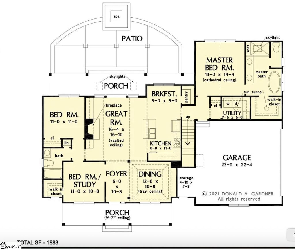 130 Grandview Dr, Easley, SC 29640 - view of layout