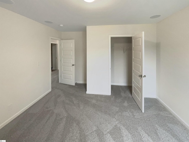 106 Elmhaven Dr, Simpsonville, SC 29681 - unfurnished bedroom with a closet, baseboards, and carpet floors