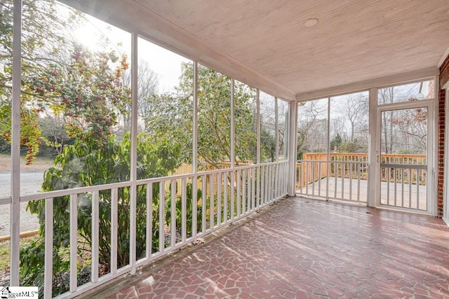 506 Parkview Dr, Spartanburg, SC 29302 - view of unfurnished sunroom