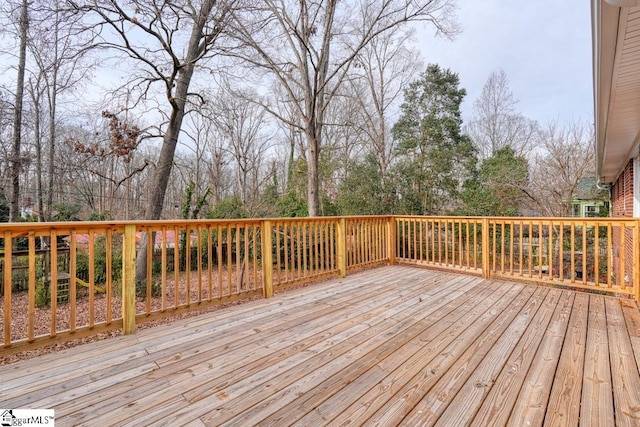 506 Parkview Dr, Spartanburg, SC 29302 - view of wooden deck