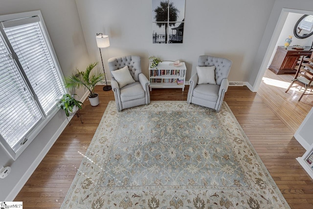 105 Berrywood Ct, Greer, SC 29650 - living area with baseboards and wood finished floors