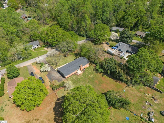 aerial view